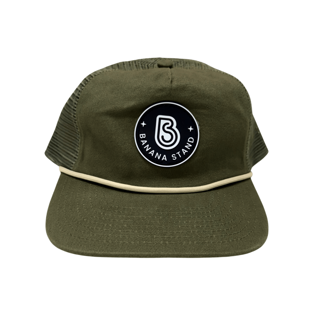 Banana Stand Green Trucker Hat - Banana Stand