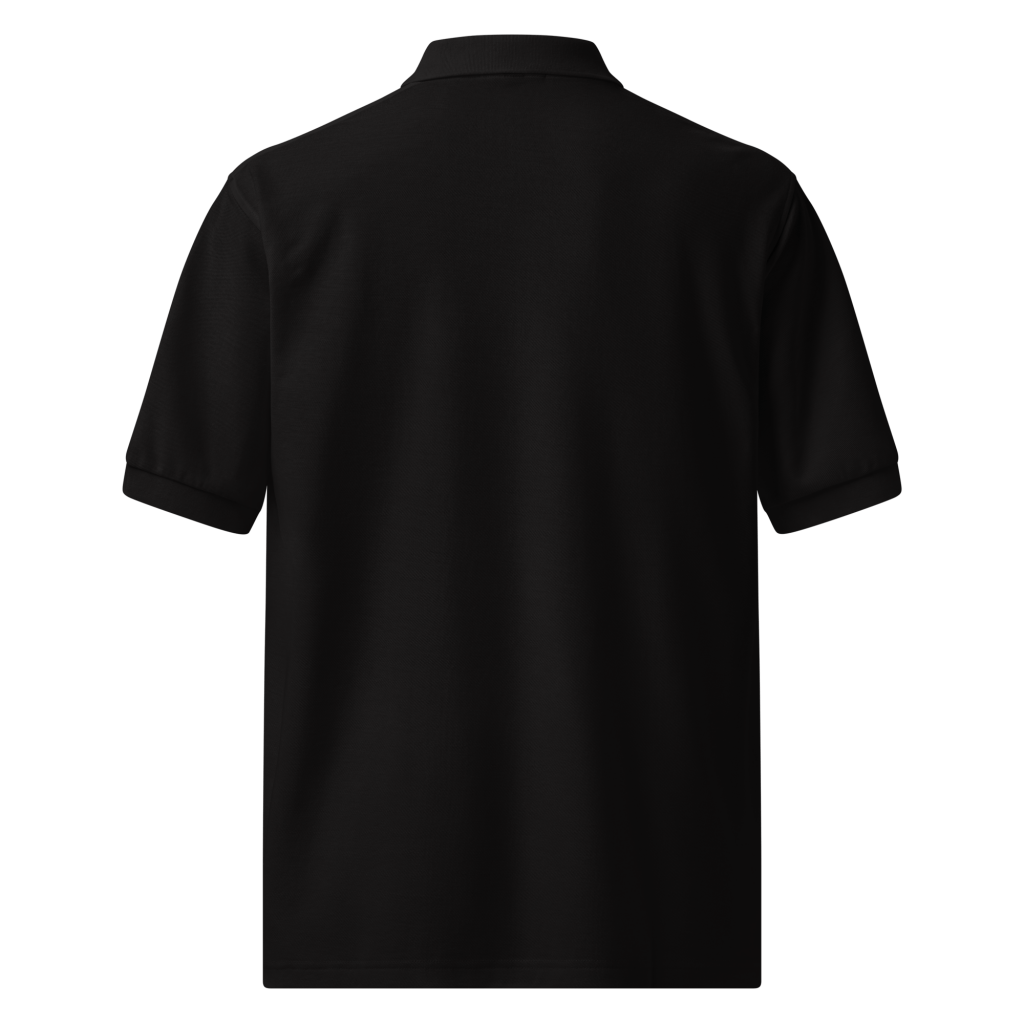 Banana Stand Polo Shirt, Banana Logo, Black - Banana Stand