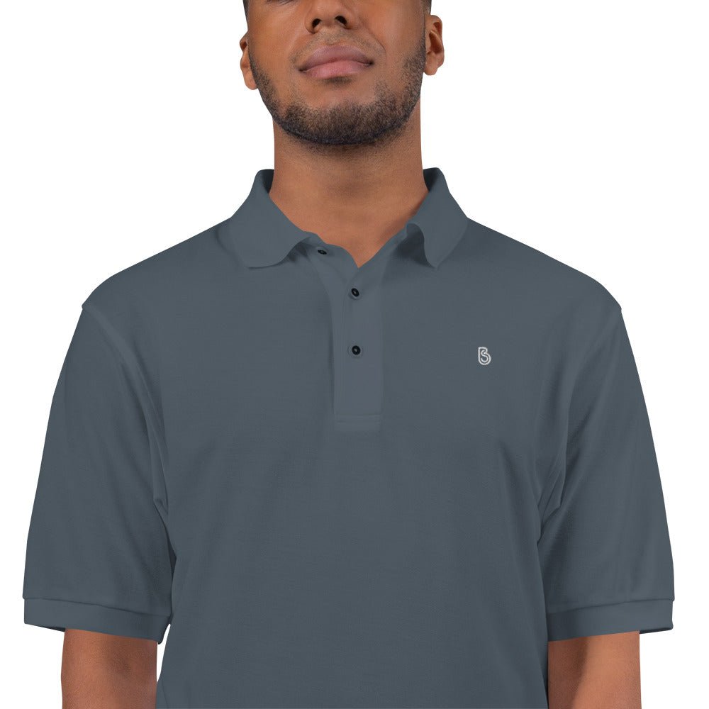 Banana Stand Polo Shirt, Gray - Banana Stand