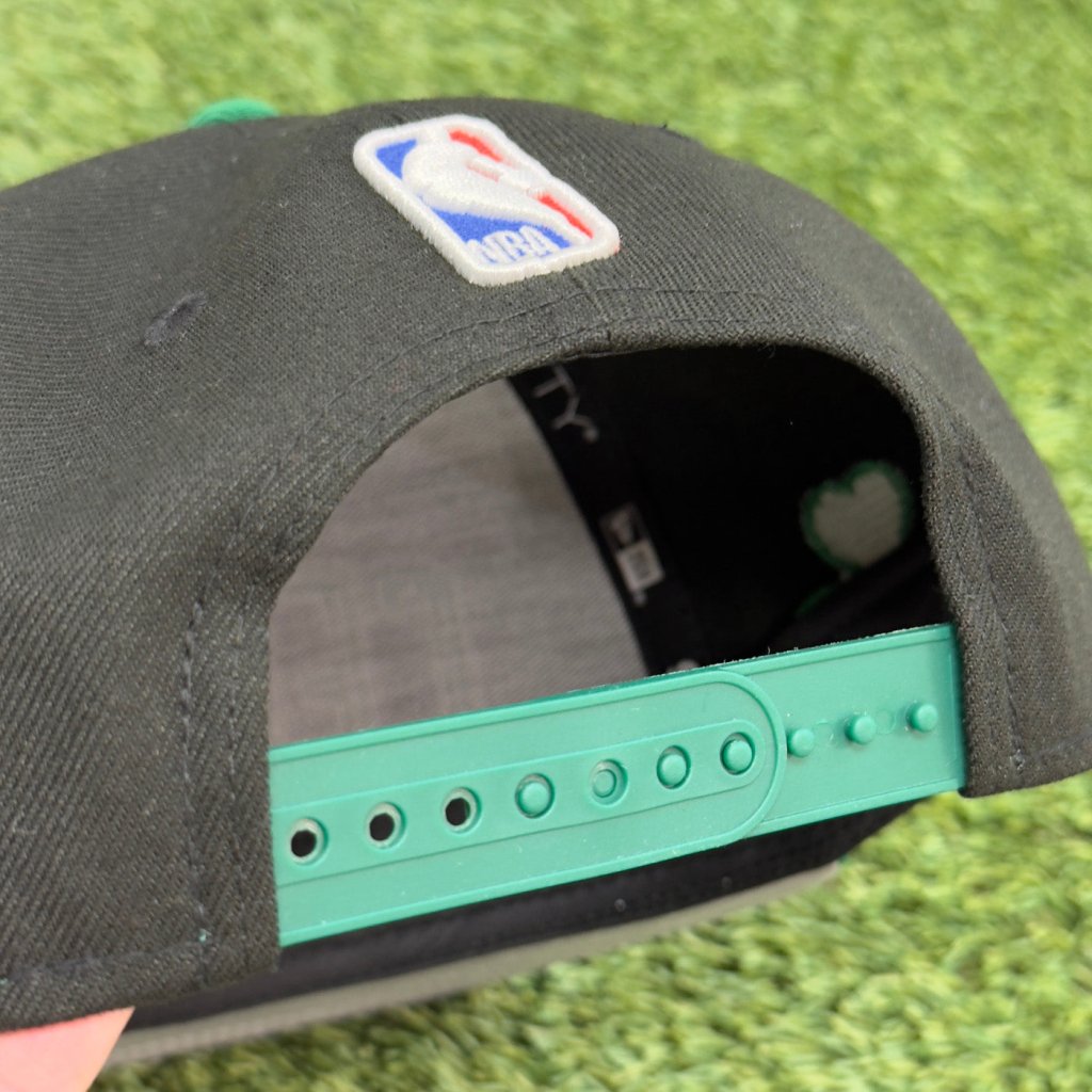 Black and Green Celtics Snapback Hat - Banana Stand