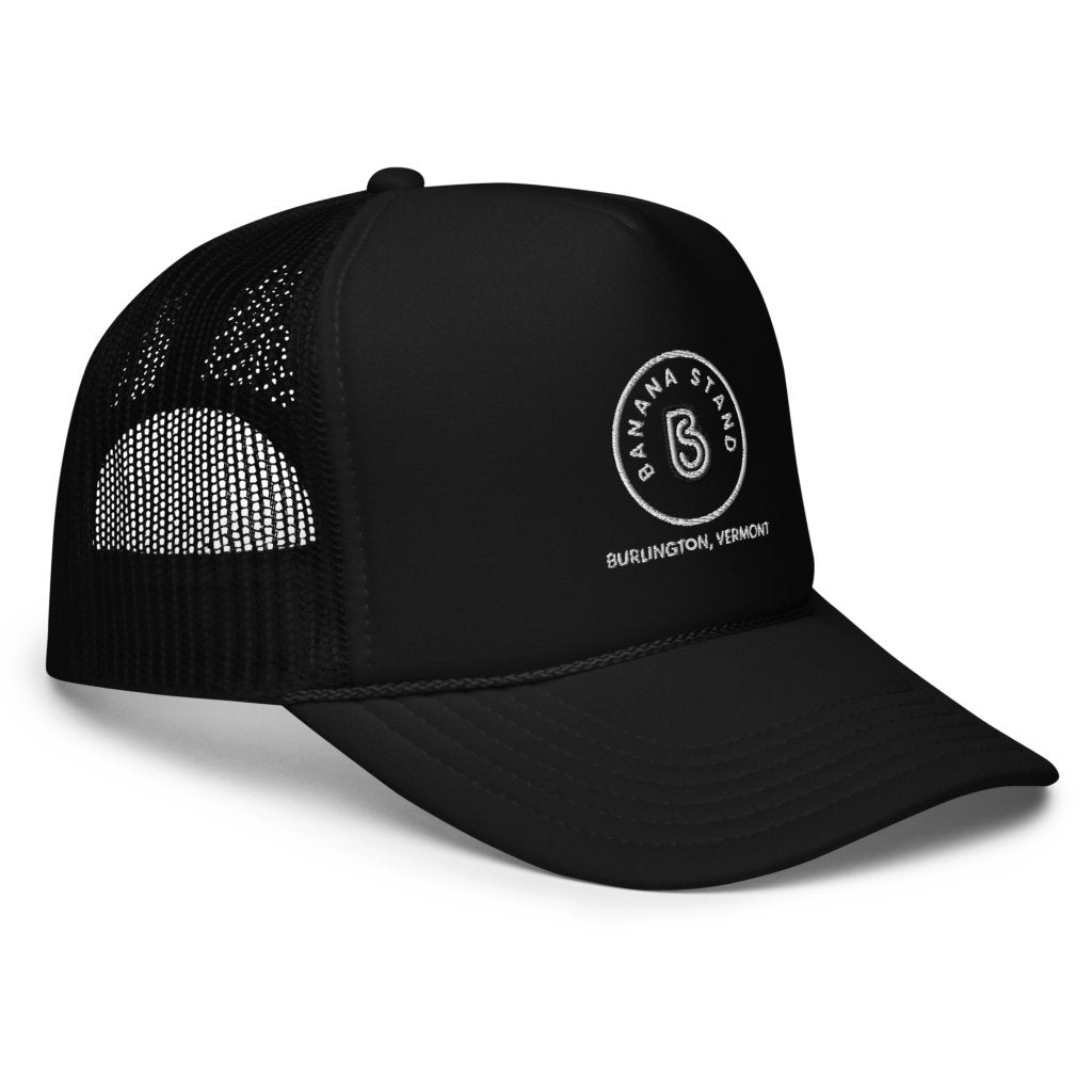 Burlington Vermont Trucker Hat - Banana Stand