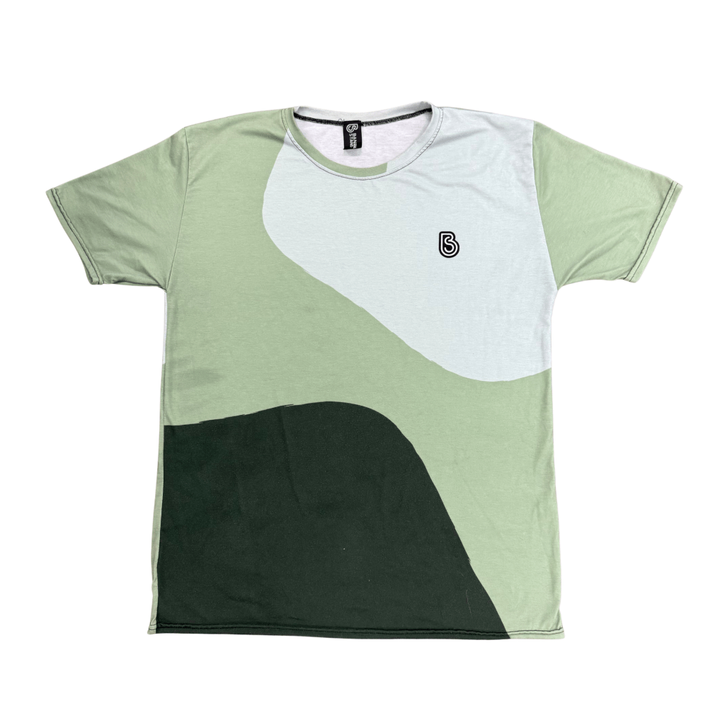 ‘Green Mountains’ Athletic T-shirt - Banana Stand