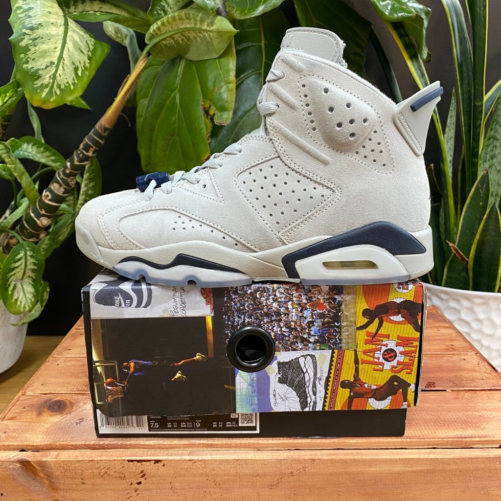 Jordan 6 Retro Georgetown, Mens 7.5, W9 - Banana Stand