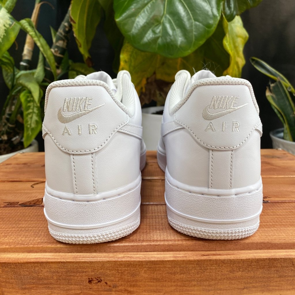 Nike Air Force 1 '07 - Triple White, Mens 10, W11.5 - Banana Stand