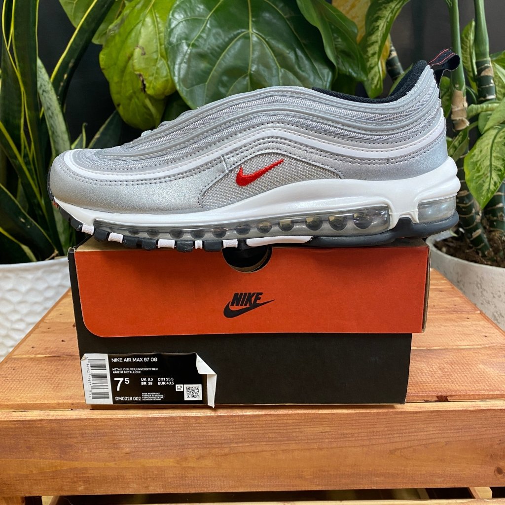 Nike Air Max 97 'Silver Bullet', Mens 7.5, W9 - Banana Stand