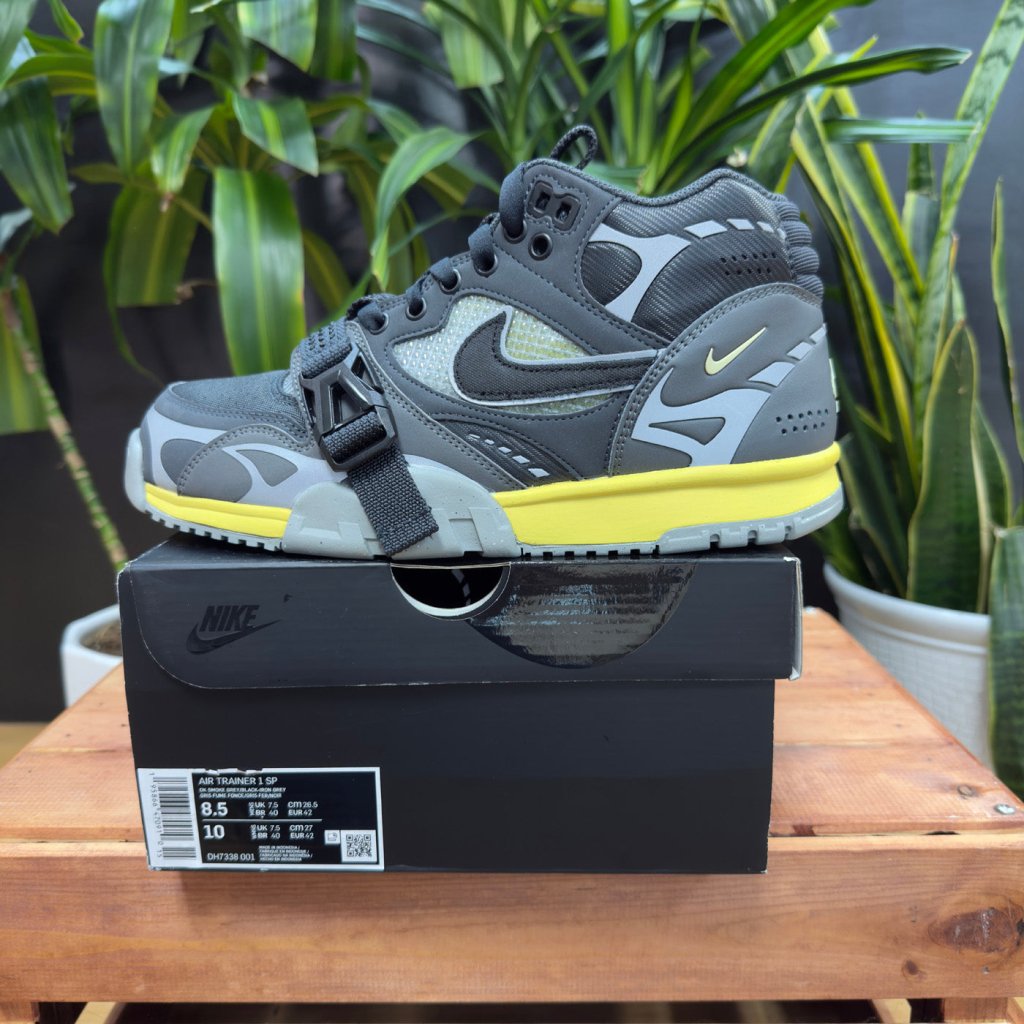 Nike Air Trainer 1 SP Dark Smoke Grey', Mens 8.5, W10 - Banana Stand