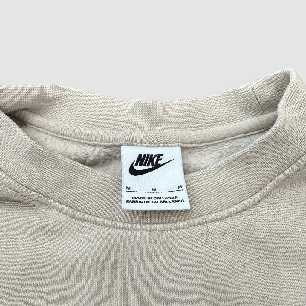 Nike Cream Crewneck [Rerelease Y2k], M - Banana Stand