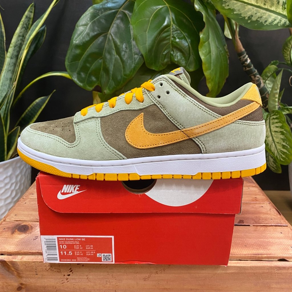 Nike Dunk Low Dusty Olive, Men's 10, W11.5 - Banana Stand