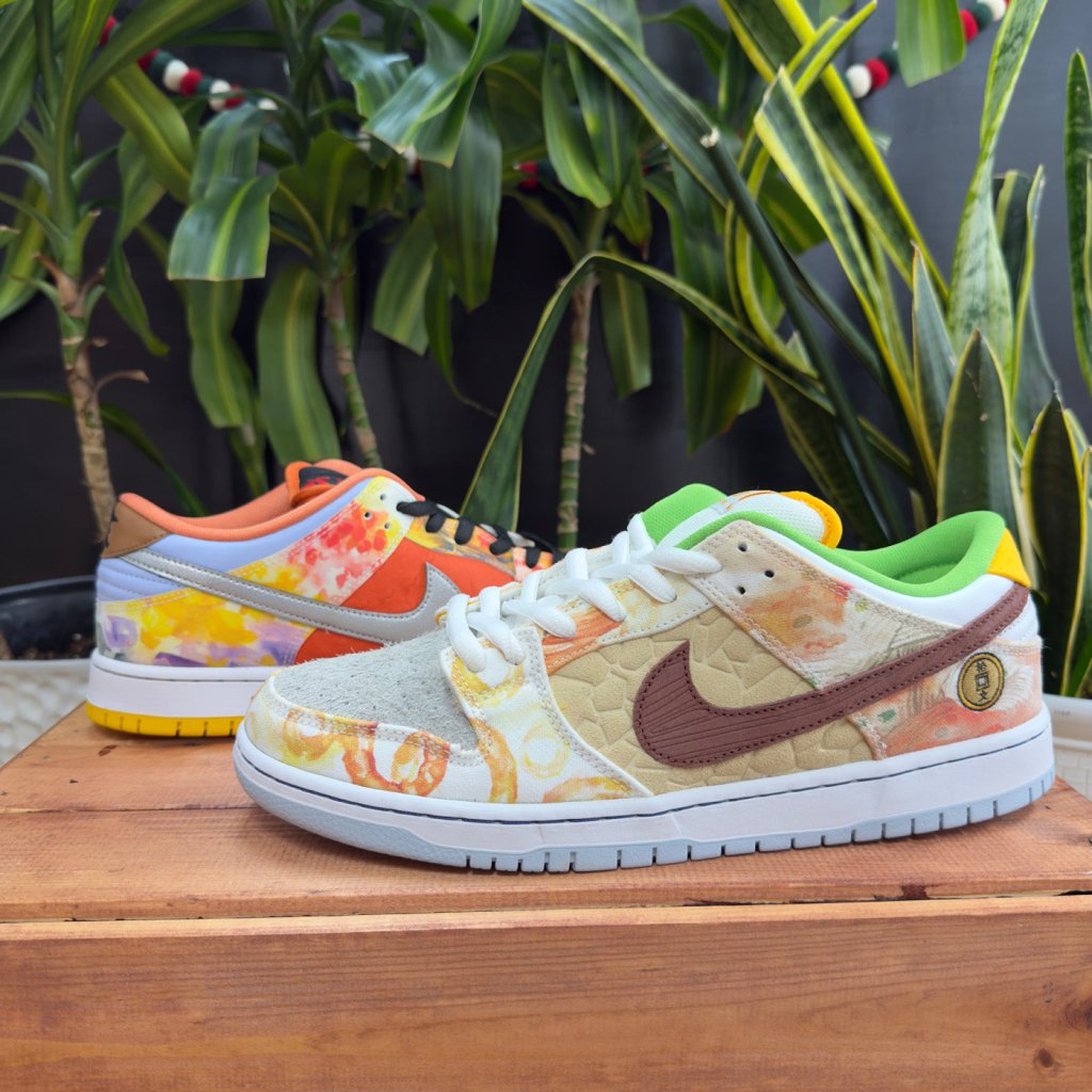 Nike SB Dunk Low Street Hawker, Mens 11.5, W13 - Banana Stand