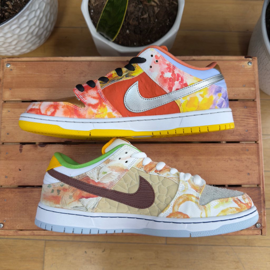 Nike SB Dunk Low Street Hawker, Mens 11.5, W13 - Banana Stand