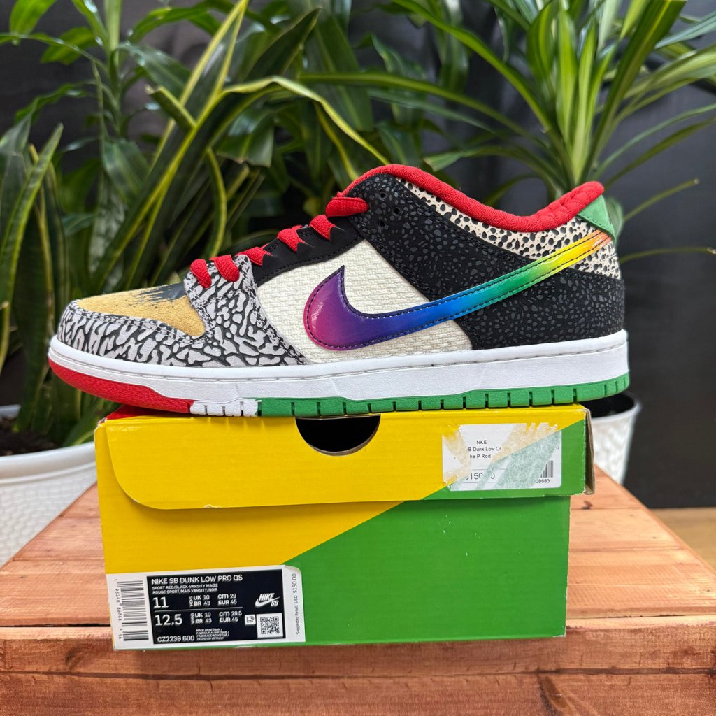 Nike SB Dunk Low 'What The Paul', Mens 11, W12.5 - Banana Stand