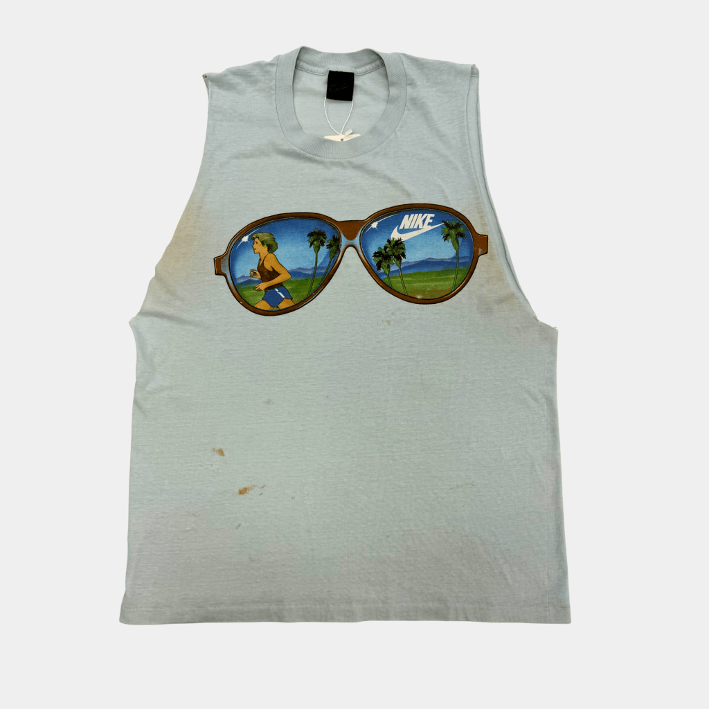 Nike Vintage 1980s Sunglasses Muscle Shirt, L - Banana Stand