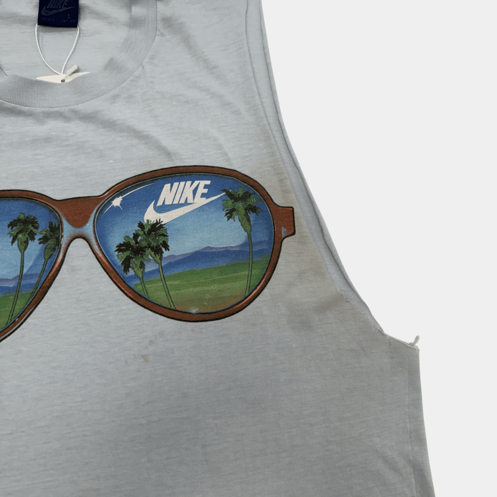Nike Vintage 1980s Sunglasses Muscle Shirt, L - Banana Stand