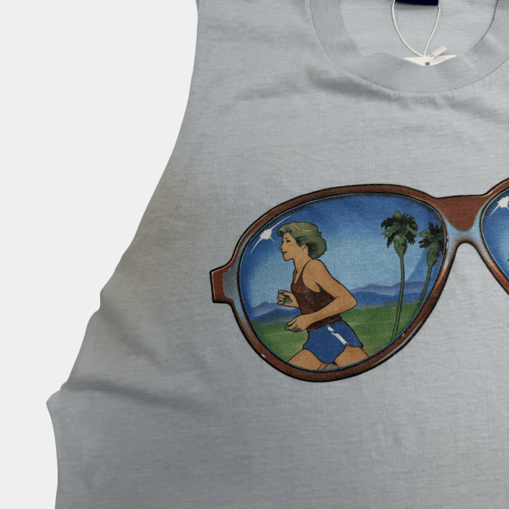 Nike Vintage 1980s Sunglasses Muscle Shirt, L - Banana Stand