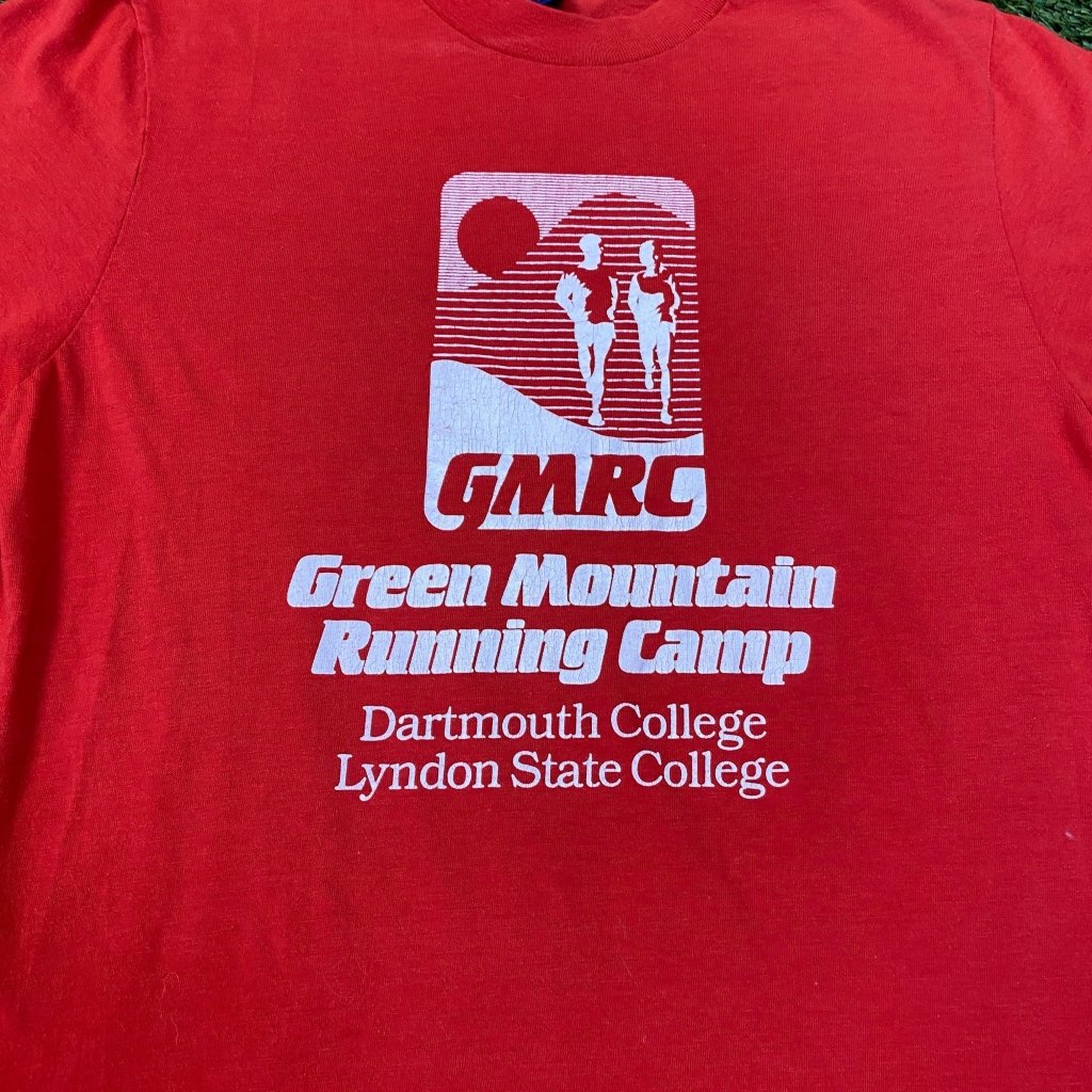 Nike Vintage 80s Green Mountain Running Camp Shirt, M - Banana Stand