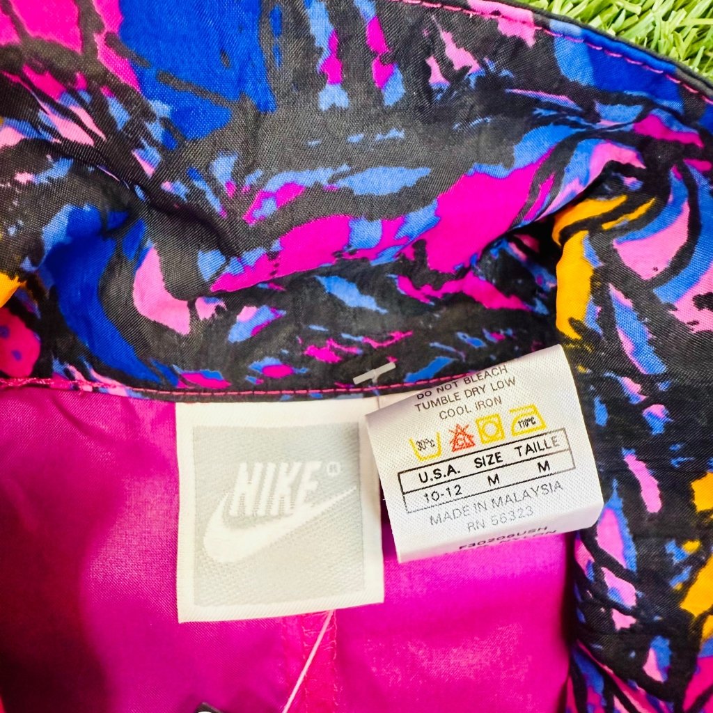 Nike Vintage 90s Windbreaker, Magenta - Banana Stand