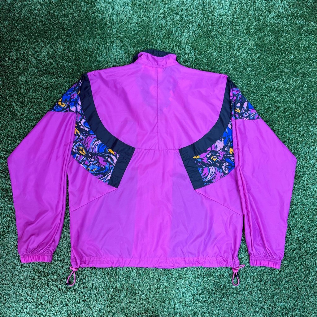 Nike Vintage 90s Windbreaker, Magenta - Banana Stand