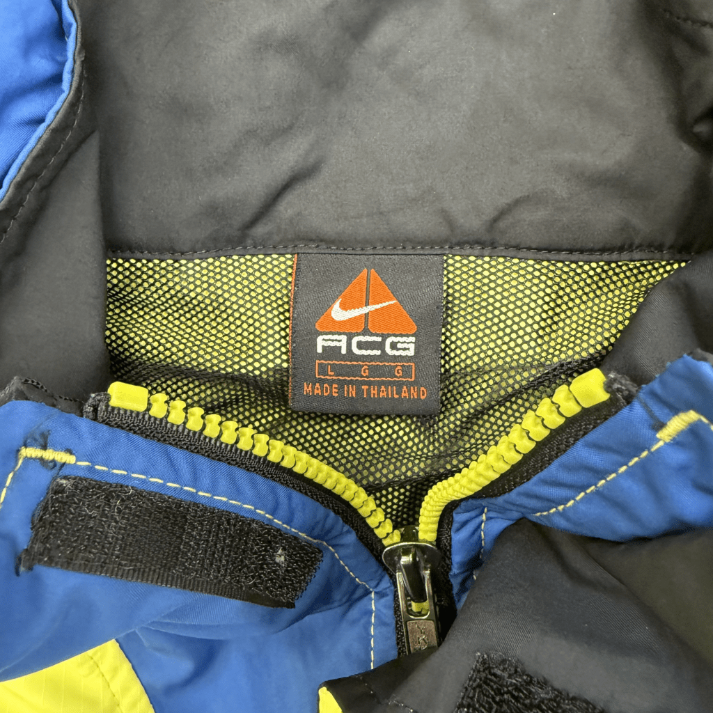Nike Vintage ACG Jacket Yellow, Blue, Black, L - Banana Stand