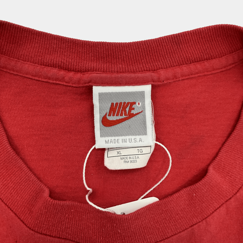 Nike Vintage Air Jordan Red Jamming Frequency Shirt, XL - Banana Stand