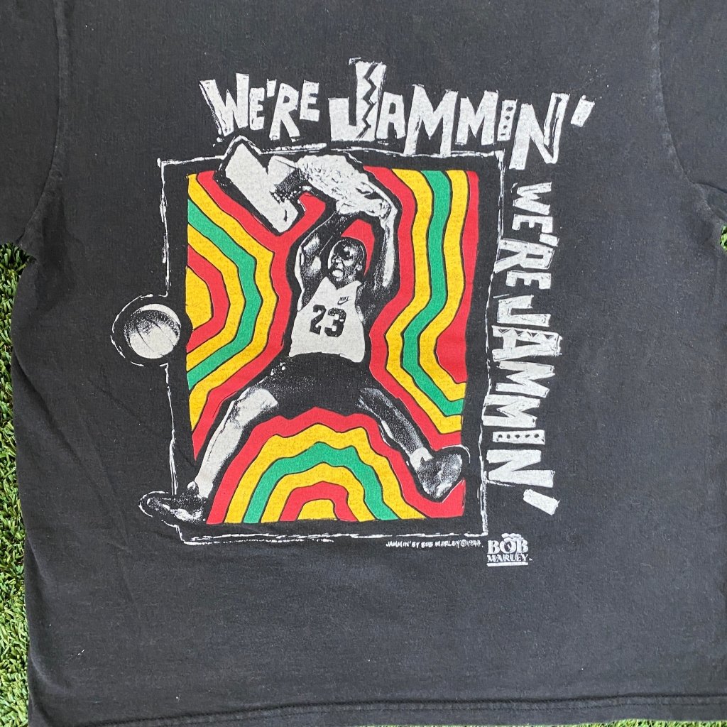 Nike Vintage Bob Marley x Jordan 'We're Jammin', XS - Banana Stand