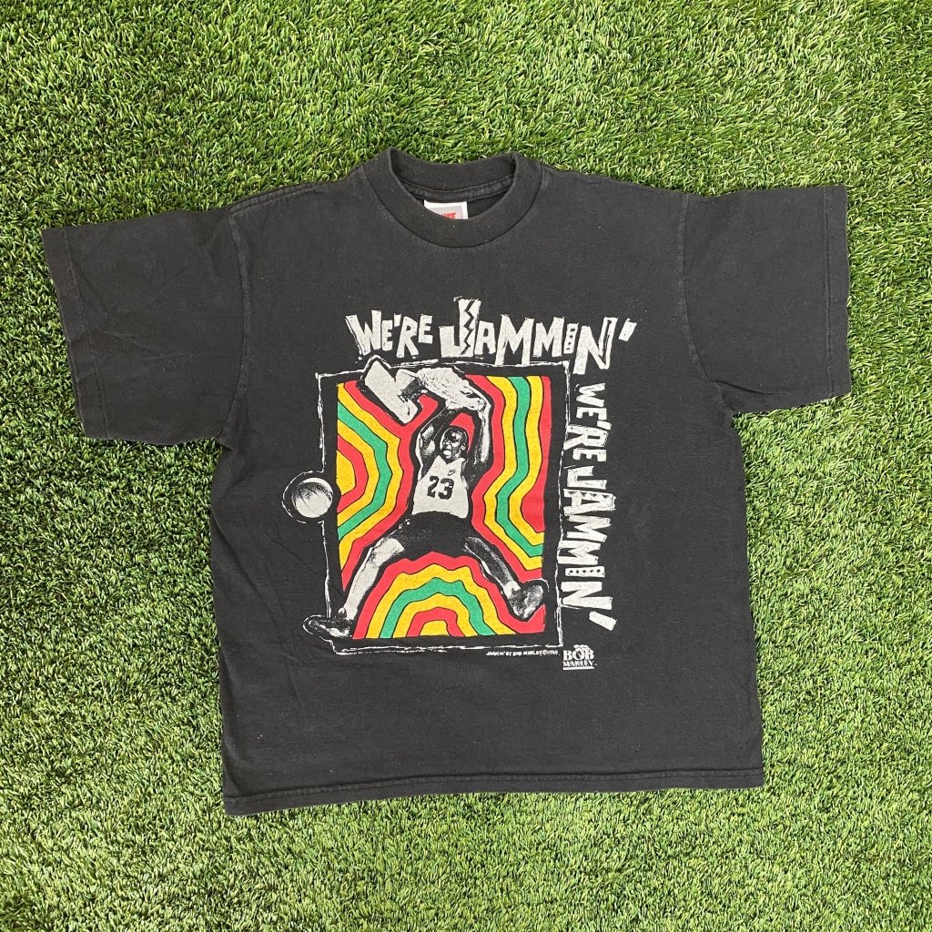 Nike Vintage Bob Marley x Jordan 'We're Jammin', XS - Banana Stand