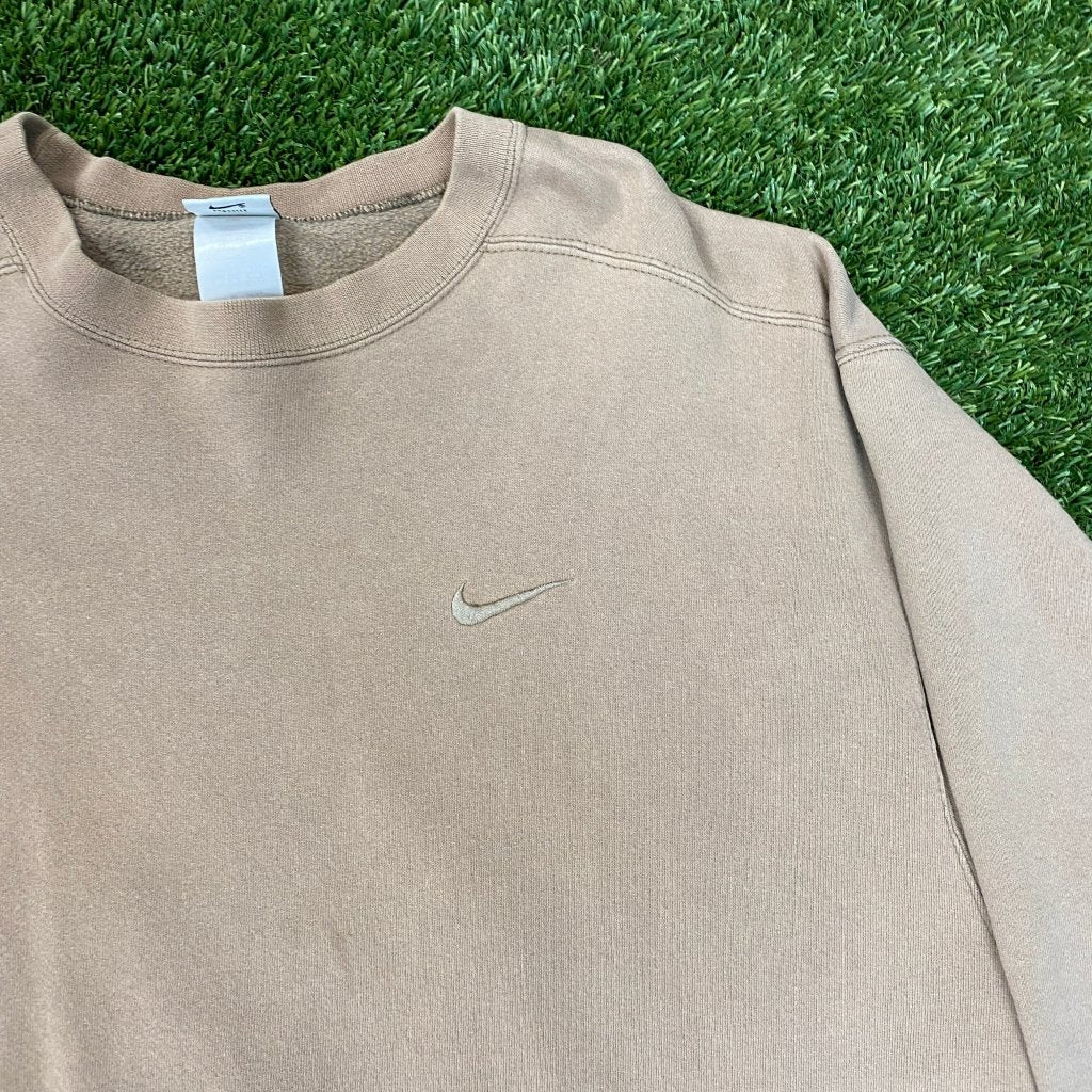 Nike Vintage Brown Crewneck, L - Banana Stand