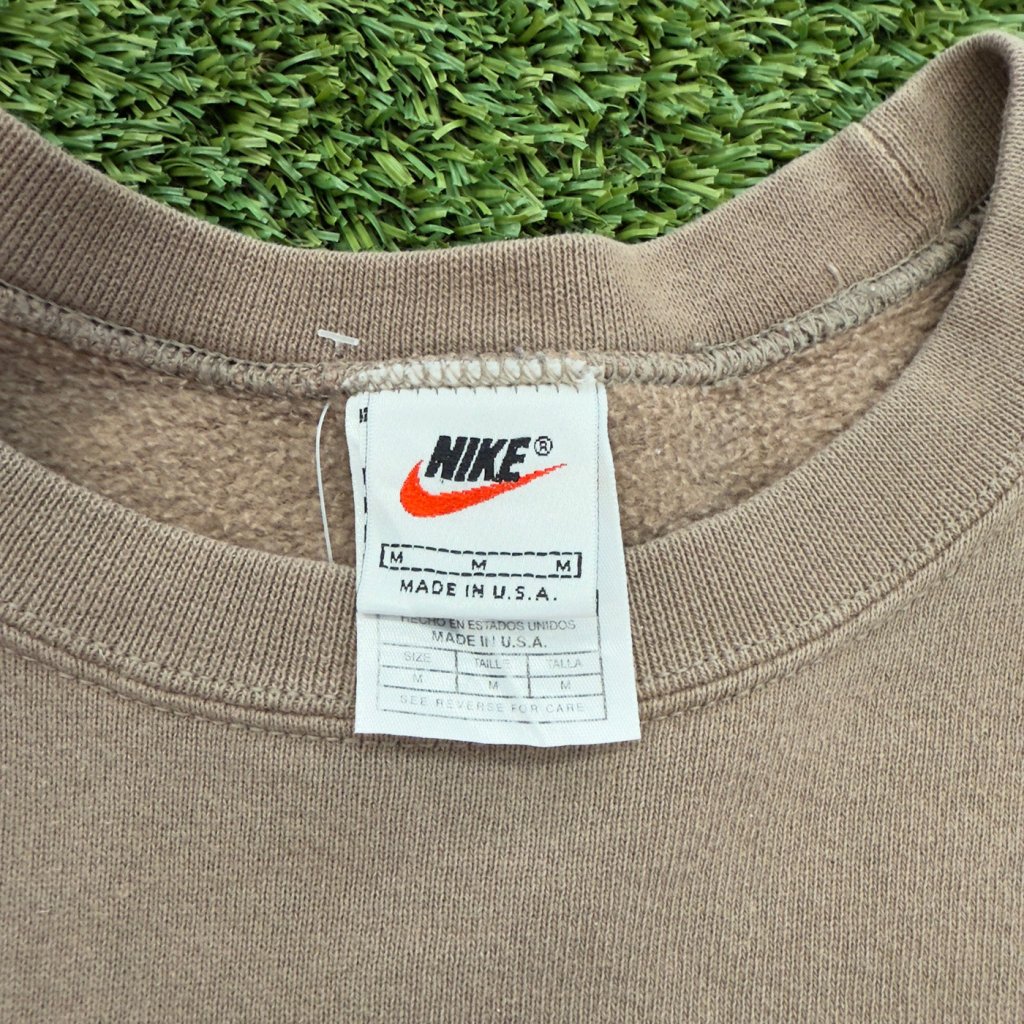 Nike Vintage Brown/Mocha Crewneck Made in USA L - Banana Stand