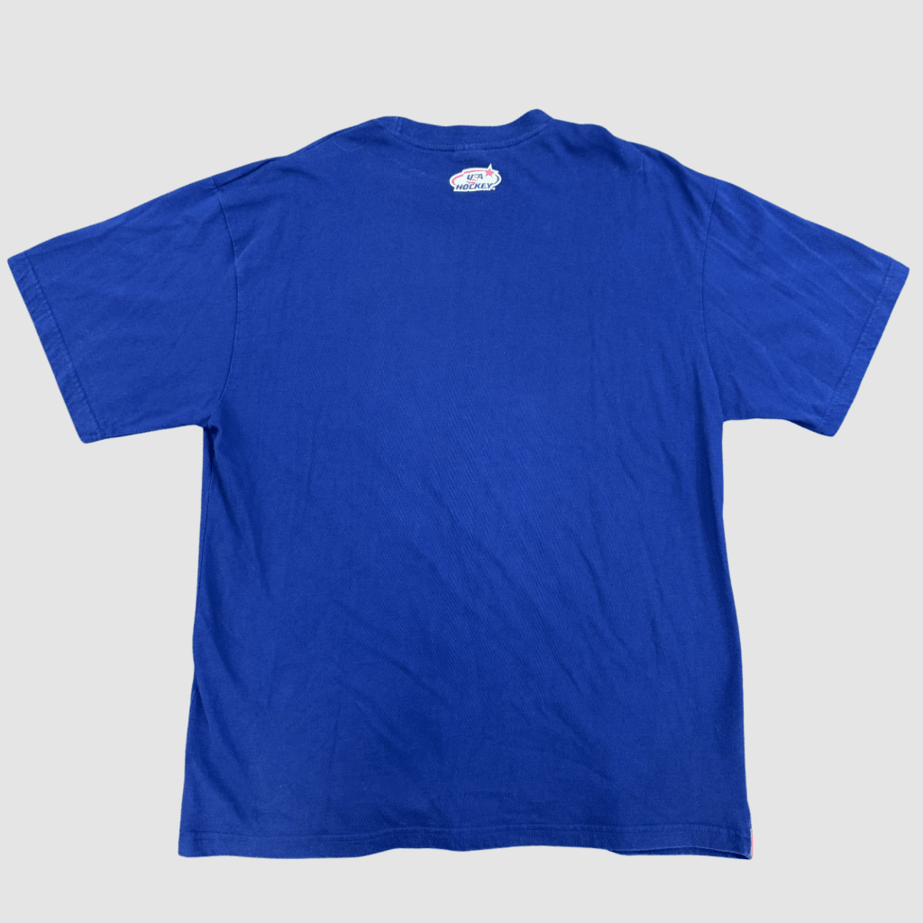 Nike Vintage Center Swoosh USA Hockey Navy Short Sleeve, L - Banana Stand