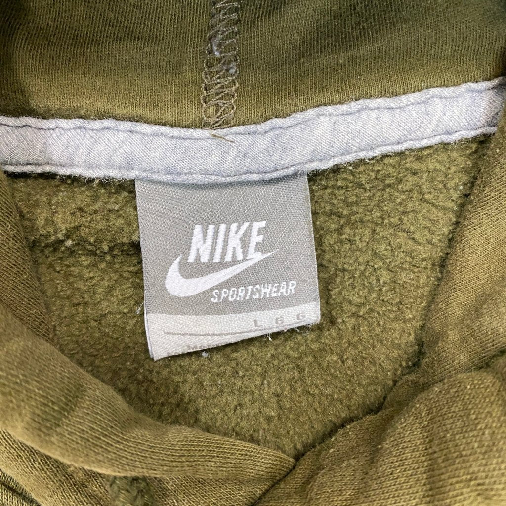 Nike Vintage Green Center Logo Sweatshirt, L - Banana Stand