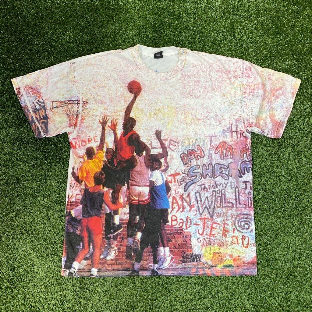 Nike Vintage Jordan Playground 20th Anniversary 05 T-Shirt, XXL - Banana Stand
