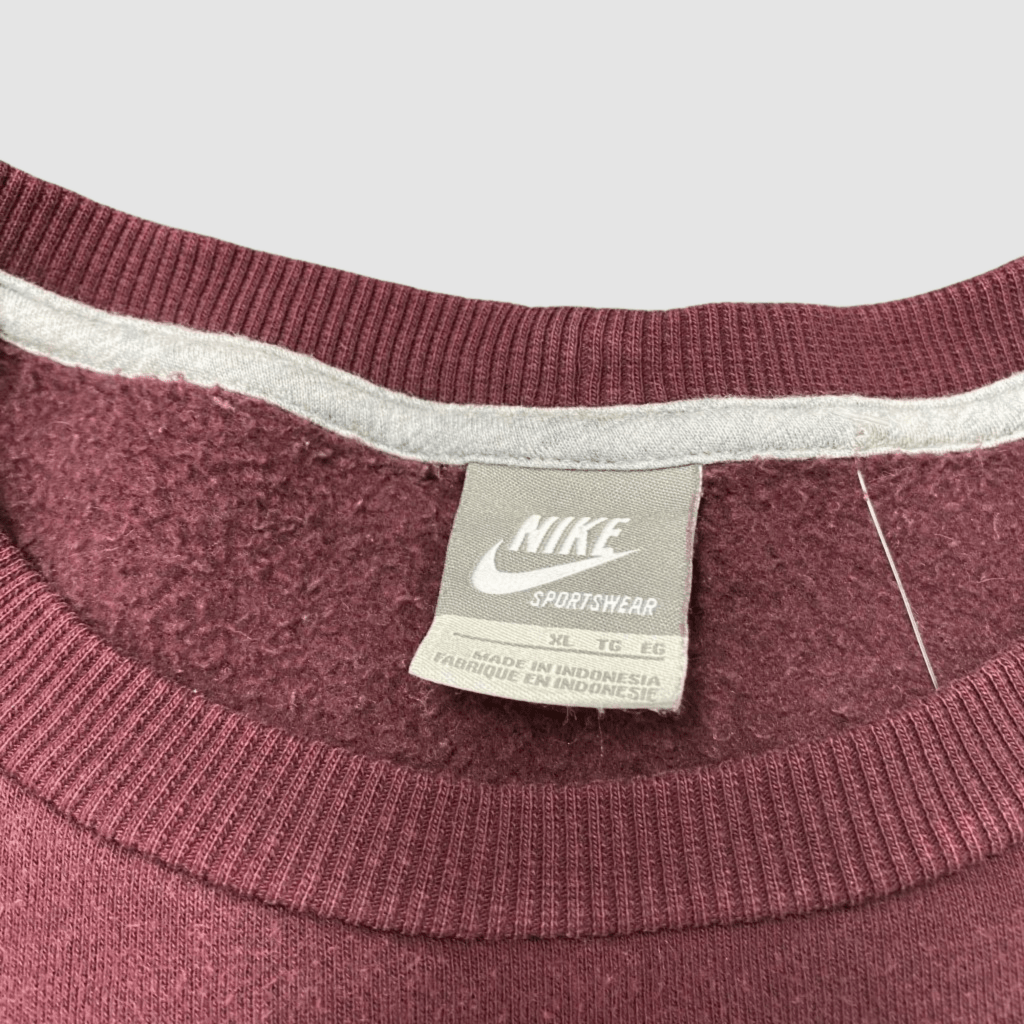 Nike Vintage Maroon Crewneck, XL - Banana Stand