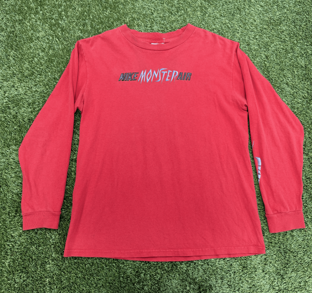 Nike Vintage Monster Air Red Long Sleeve, M - Banana Stand