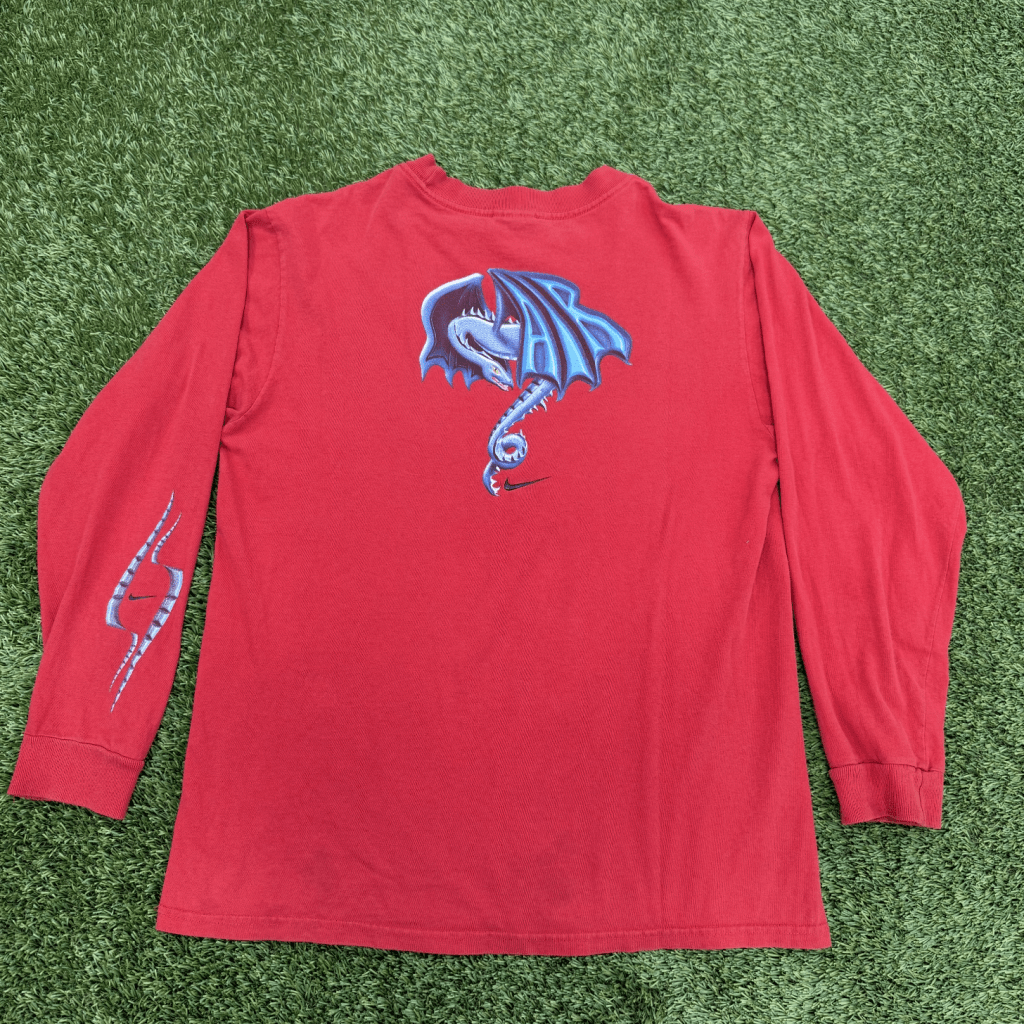 Nike Vintage Monster Air Red Long Sleeve, M - Banana Stand