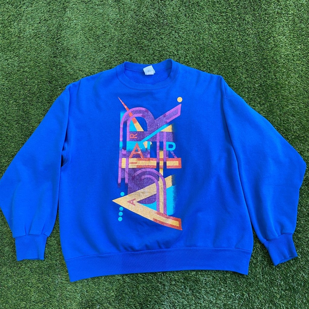 Nike Vintage 'Nike Air' Double Sided Graphic Crewneck, L - Banana Stand