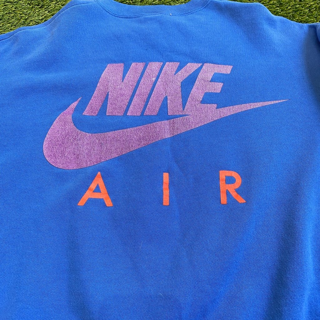 Nike Vintage 'Nike Air' Double Sided Graphic Crewneck, L - Banana Stand