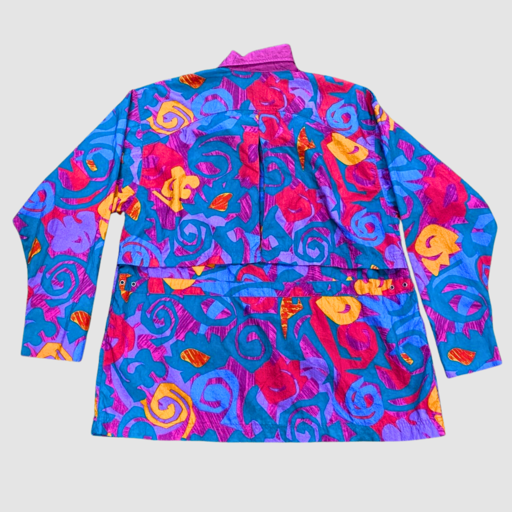 Nike Vintage 'Nike Elite' Patterned Windbreaker, M - Banana Stand