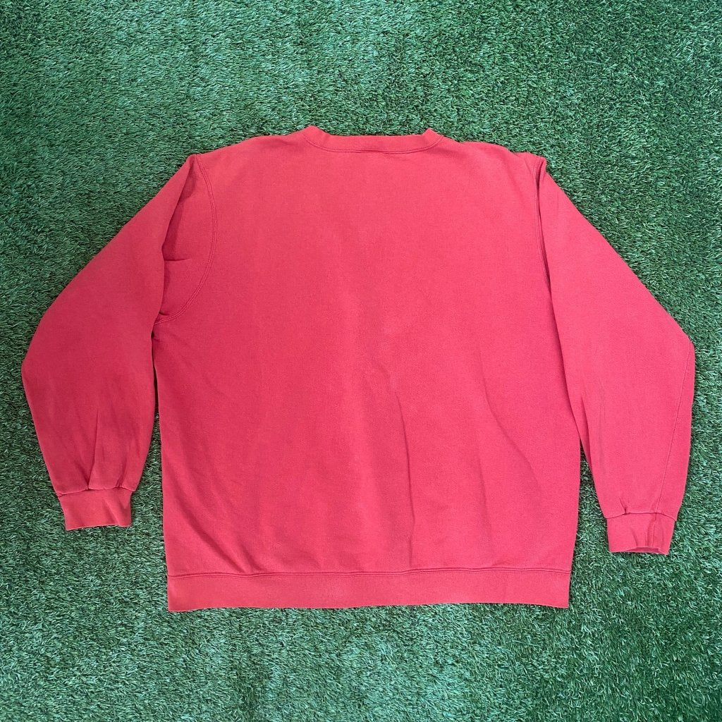 Nike Vintage Red Center Swoosh Crewneck, XL - Banana Stand