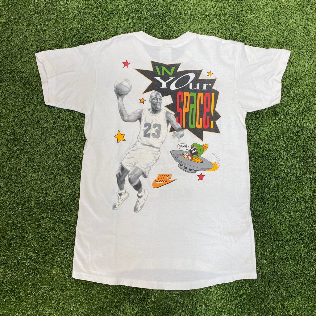 Nike Vintage Space Jam Martian Shirt 1993, M - Banana Stand