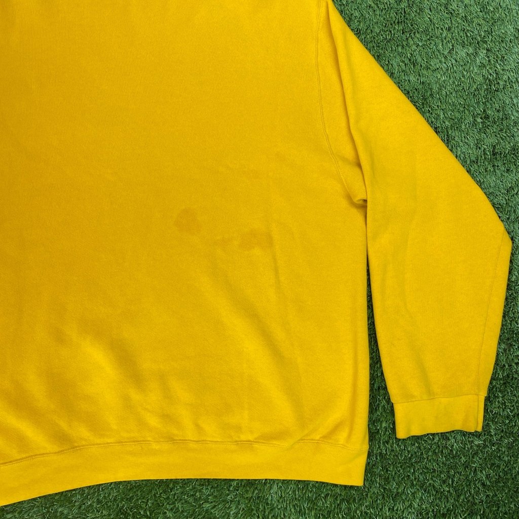 Nike Vintage Yellow Crewneck, XXL - Banana Stand