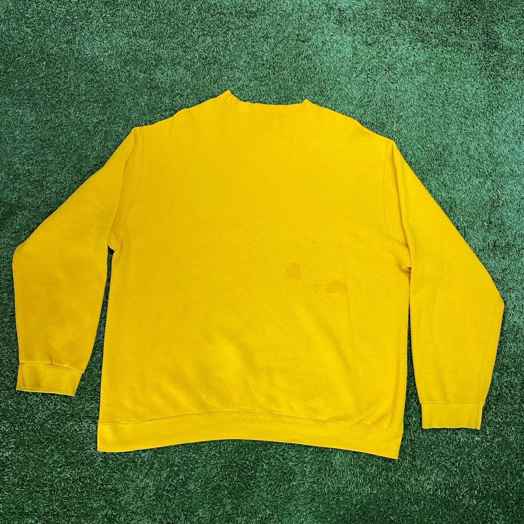 Nike Vintage Yellow Crewneck, XXL - Banana Stand