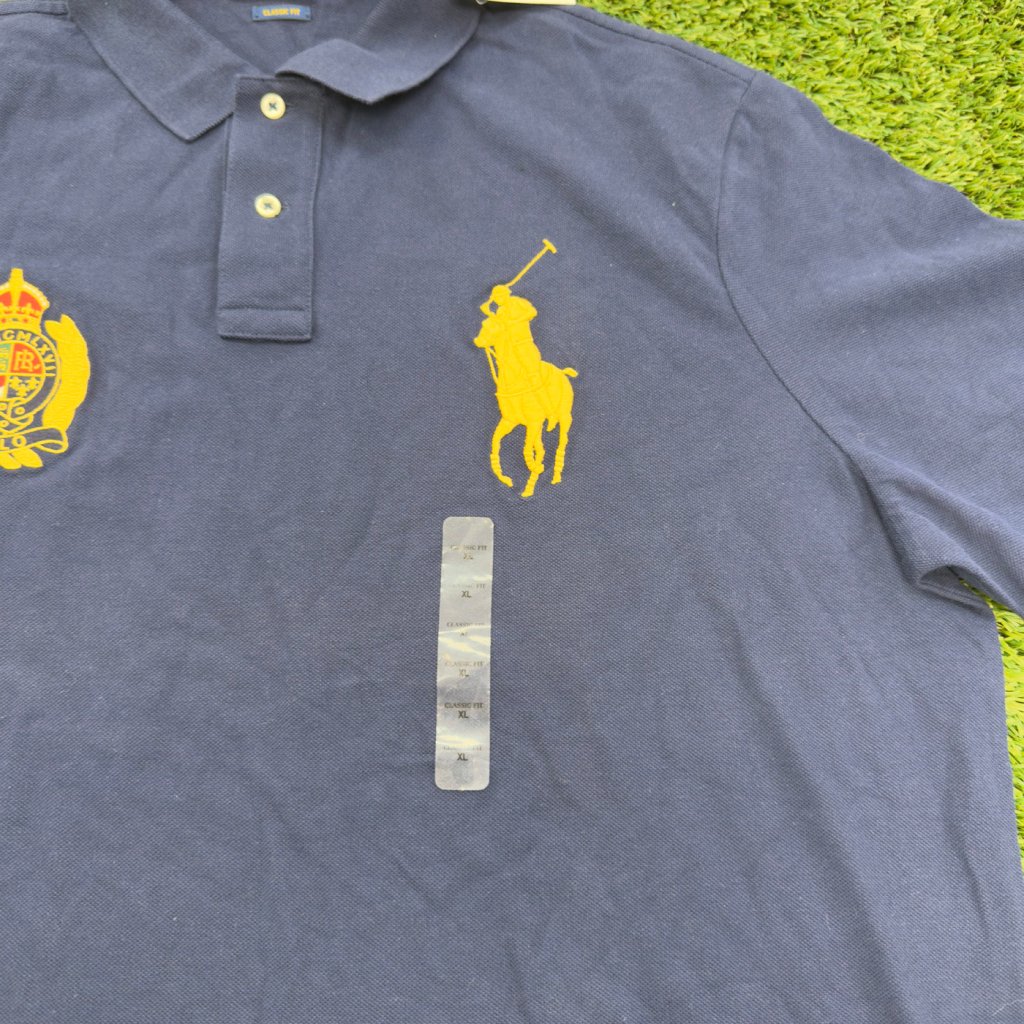 Polo Ralph Lauren Navy Polo, XL - Banana Stand