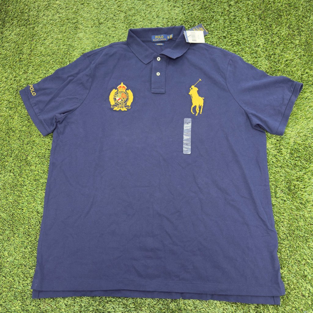 Polo Ralph Lauren Navy Polo, XL - Banana Stand