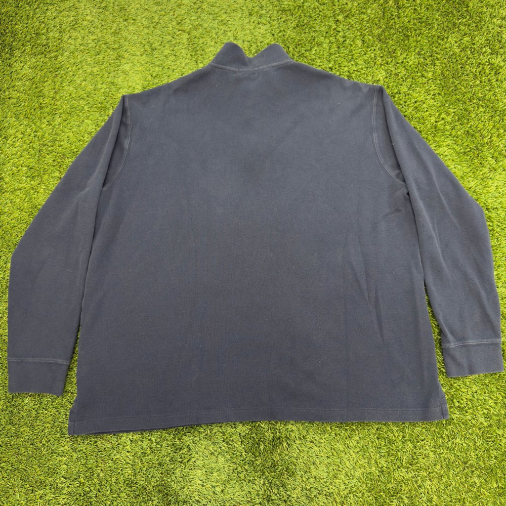 Polo Ralph Lauren Navy Quarter Zip, XXL - Banana Stand