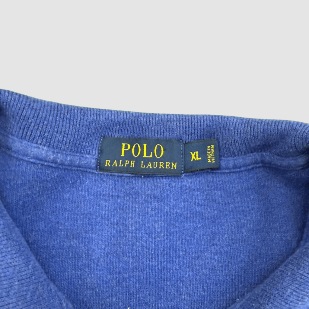 Polo Ralph Lauren Quarter Zip, Royal Blue XL - Banana Stand