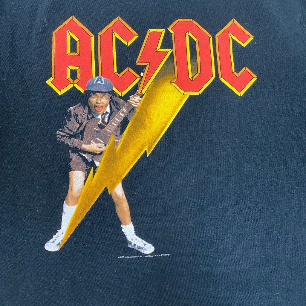 Vintage '03 ACDC Shirt, M - Banana Stand