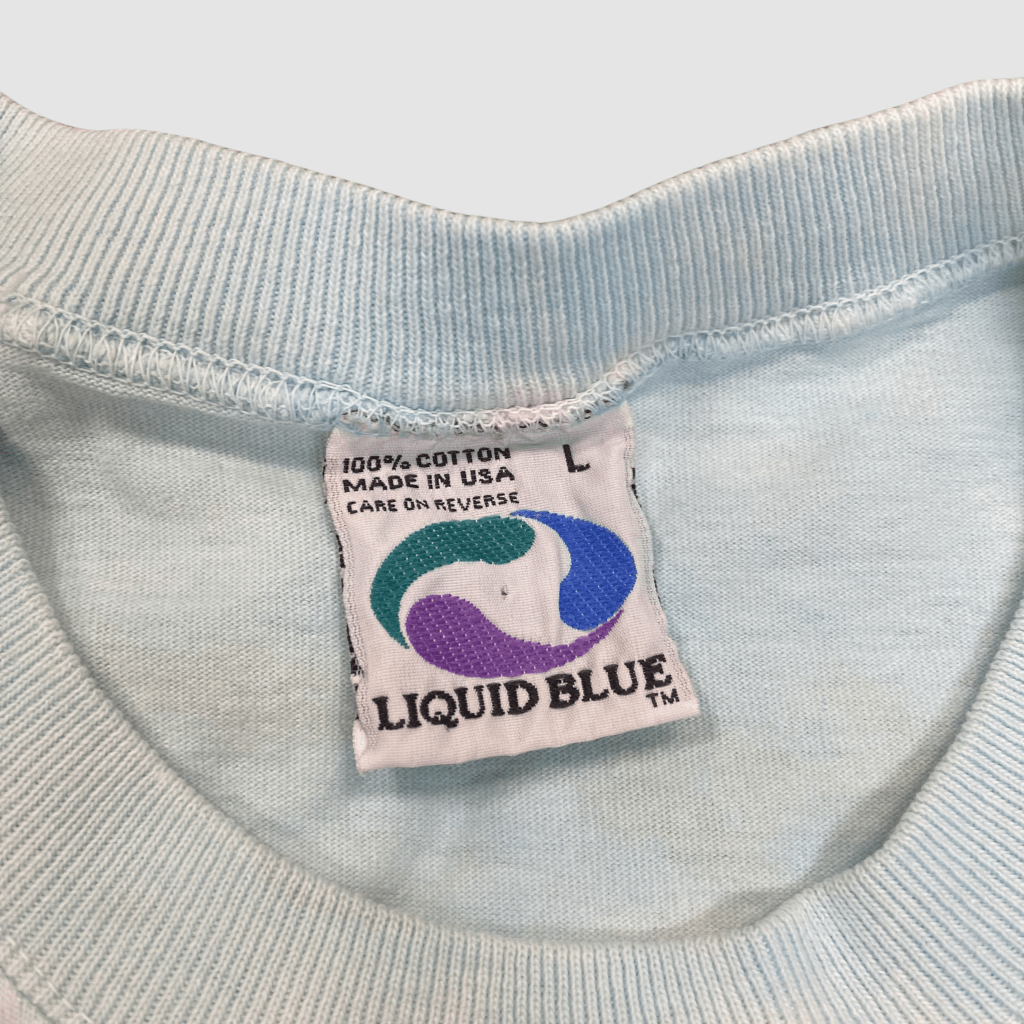 Vintage '97 Liquid Blue Animals Snowboarding, L - Banana Stand