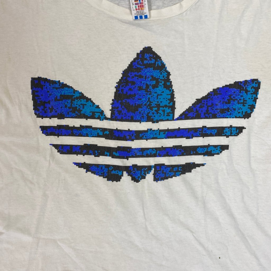 Vintage Adidas Graphic Shirt, L - Banana Stand