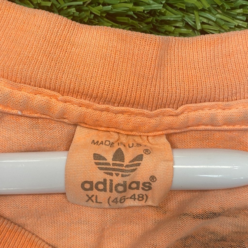 Vintage Adidas Orange and Pink Tie Dye, XL - Banana Stand