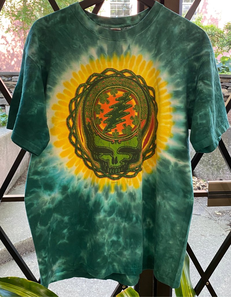 Vintage Boston Celtics x Grateful Dead 08 Tour Shirt, L - Banana Stand