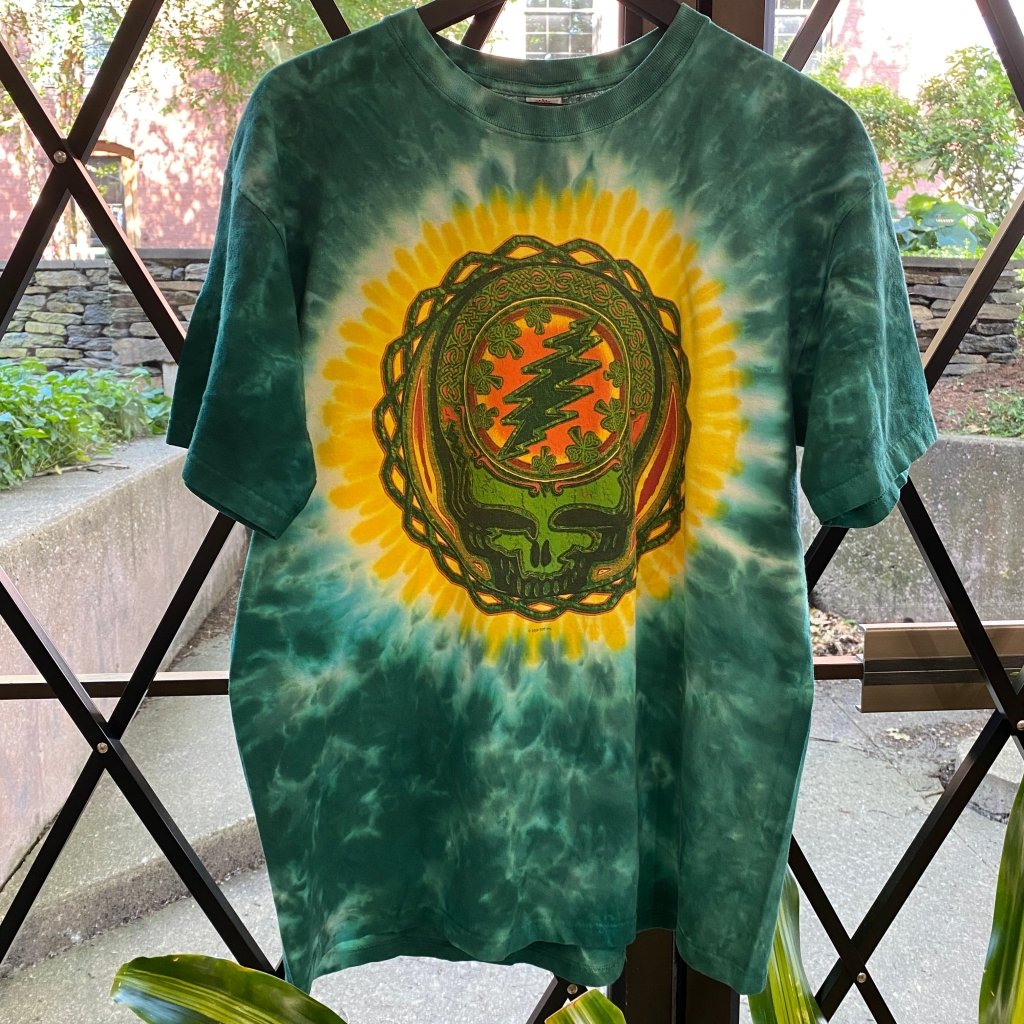 Vintage Boston Celtics x Grateful Dead 08 Tour Shirt, L - Banana Stand